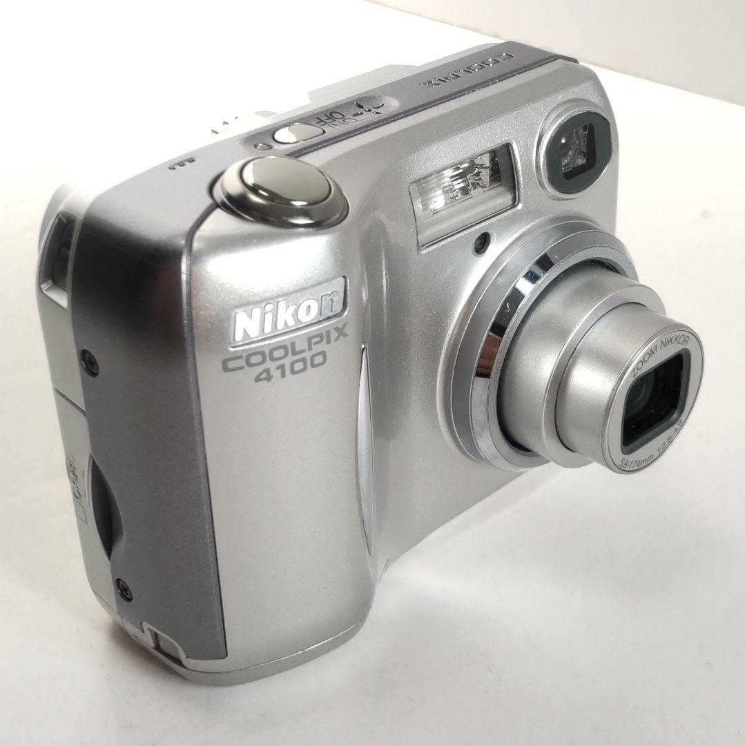 動作確認済み ニコン COOLPIX 4100 オールドコンデジ デジカメ