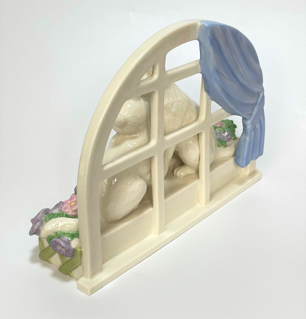 大きなサイズ レノックス 猫 フィギュリン love in bloom