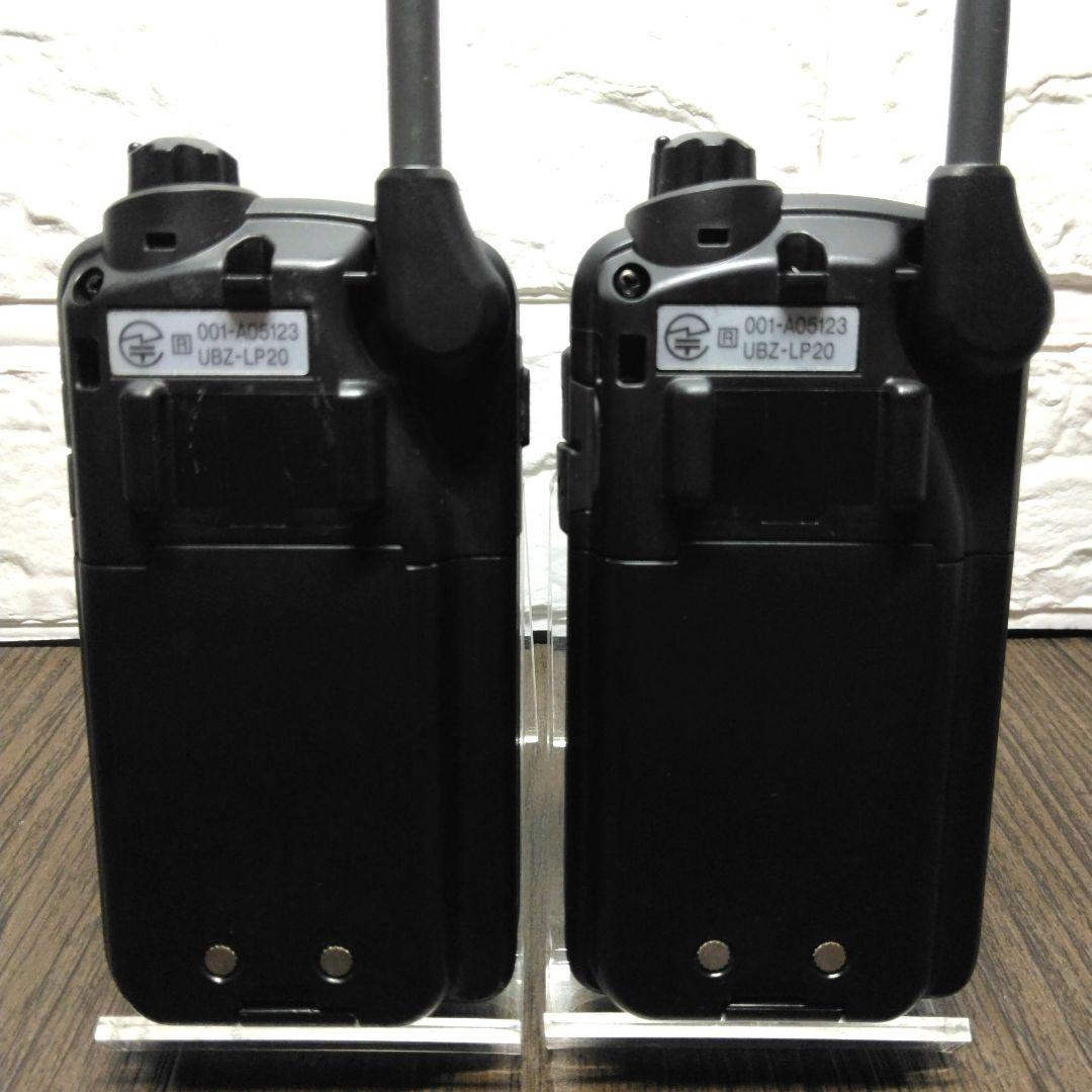 程度良好フルセット★KENWOOD UBZ-LP20特定小電力トランシーバー