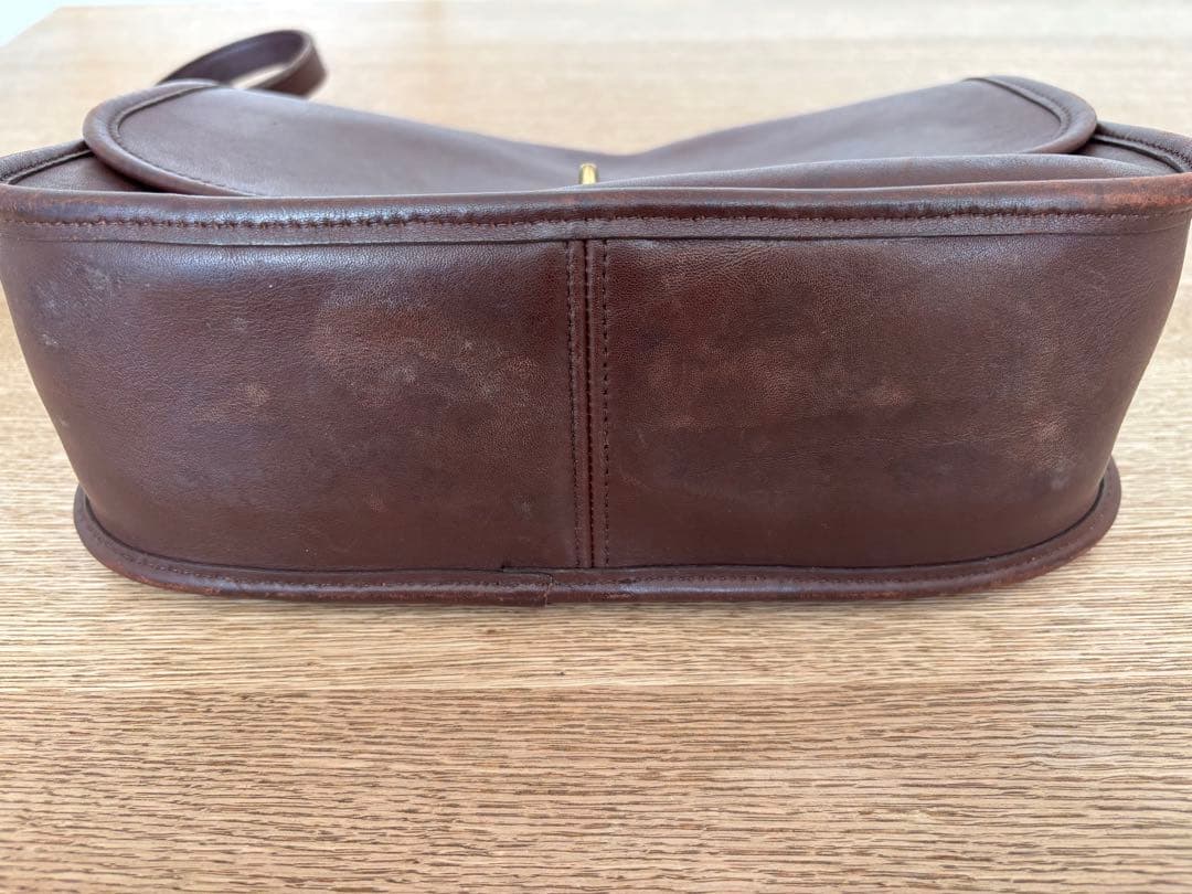 オールドコーチ　coach オールレザーショルダーバッグ