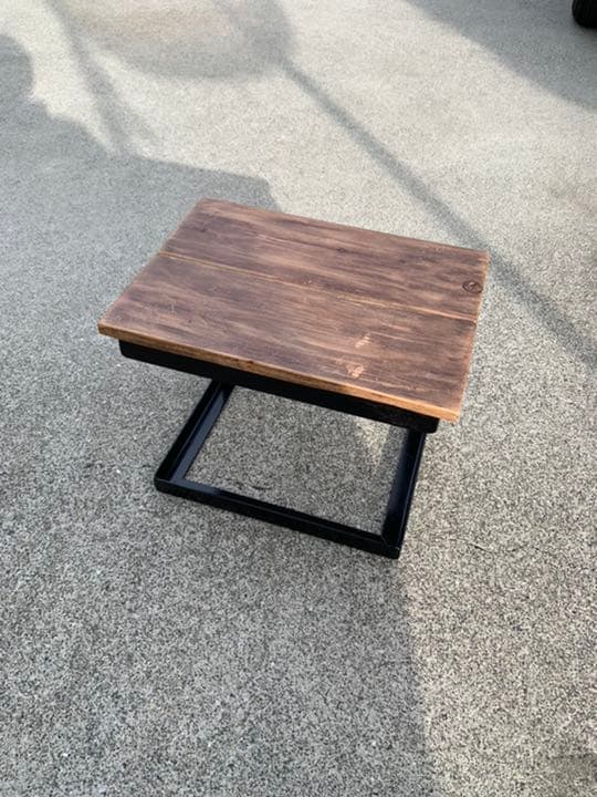 手作りサイドテーブル