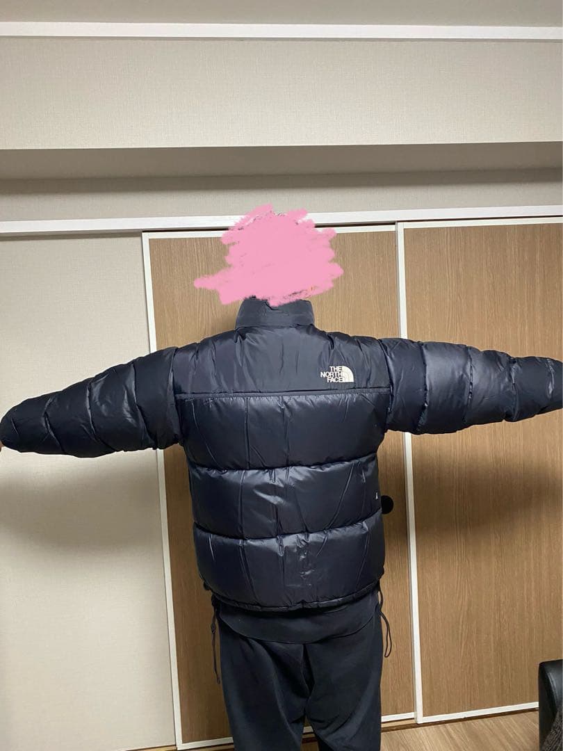 THE NORTH FACE ブラックダウンジャケット XLサイズ