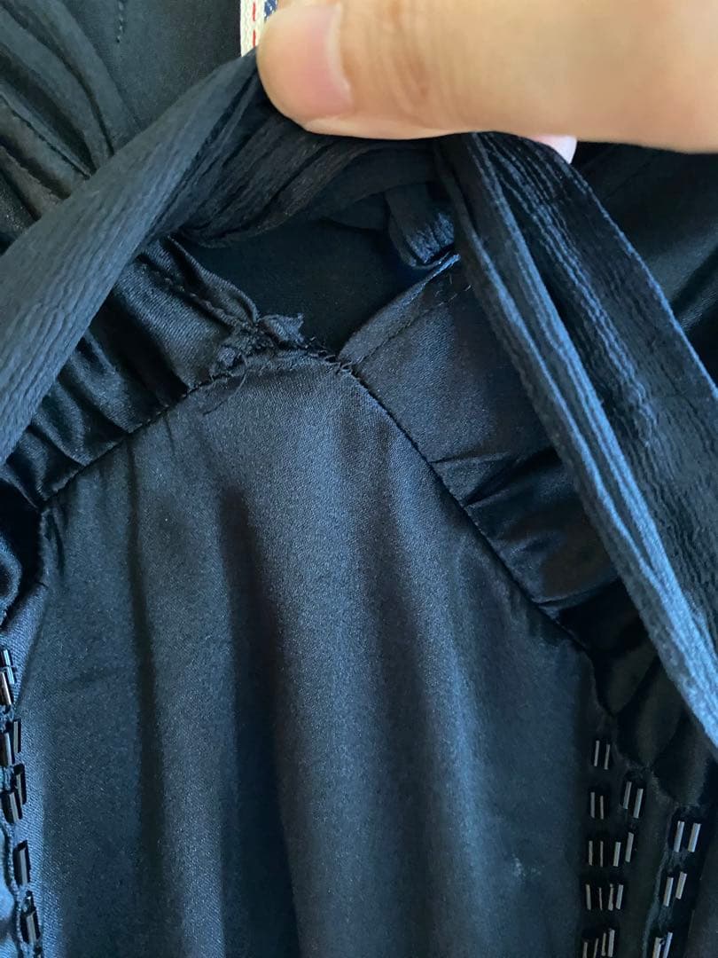 ゴルチェのシルクトップスM jean paul gaultier 難あり