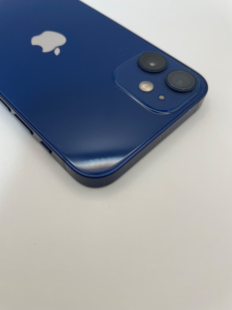 美品✨ iPhone 12 mini 128GBブルー バッテリー新品100％