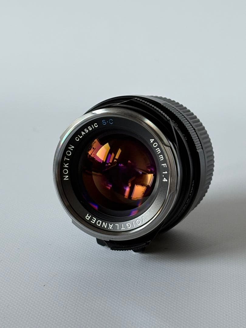 NOKTON Classic 40mm F1.4 SC VM マウントアダプター