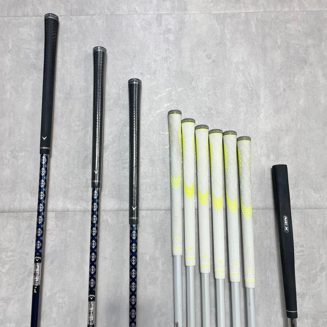 【バッグ新品】キャロウェイ パラダイム ゴルフクラブ　1w無し