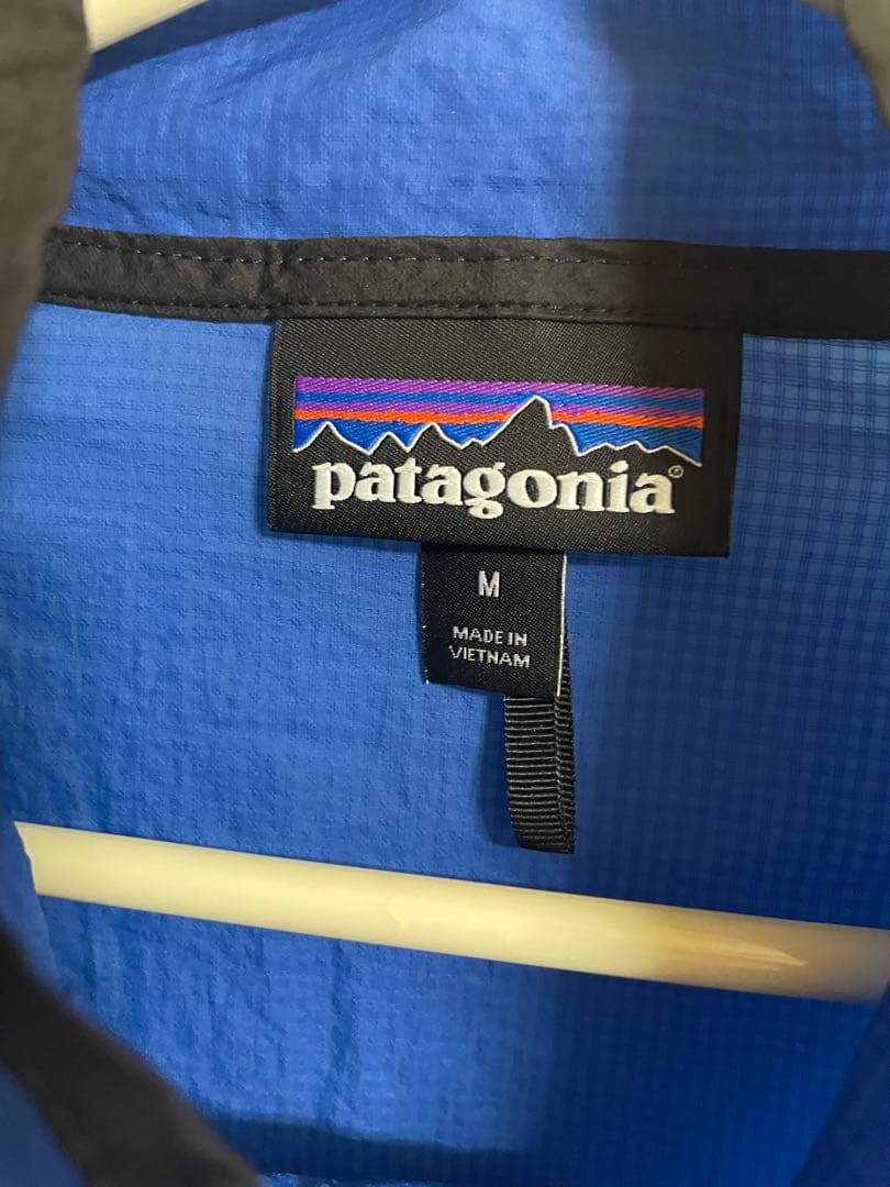 パタゴニア フーディニスナップT プルオーバー M 24150 ブルー