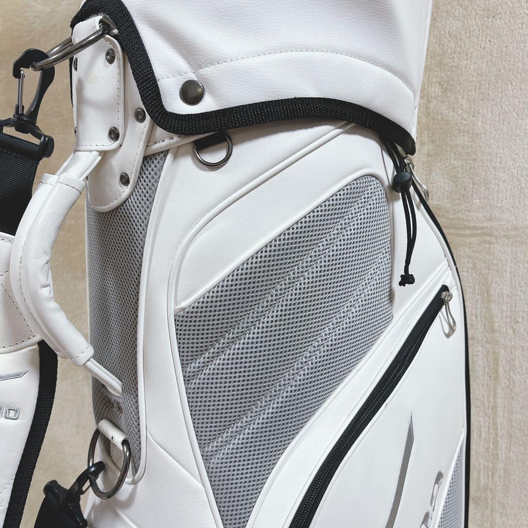 K033 MIZUNO キャディバッグ フード付き 9型