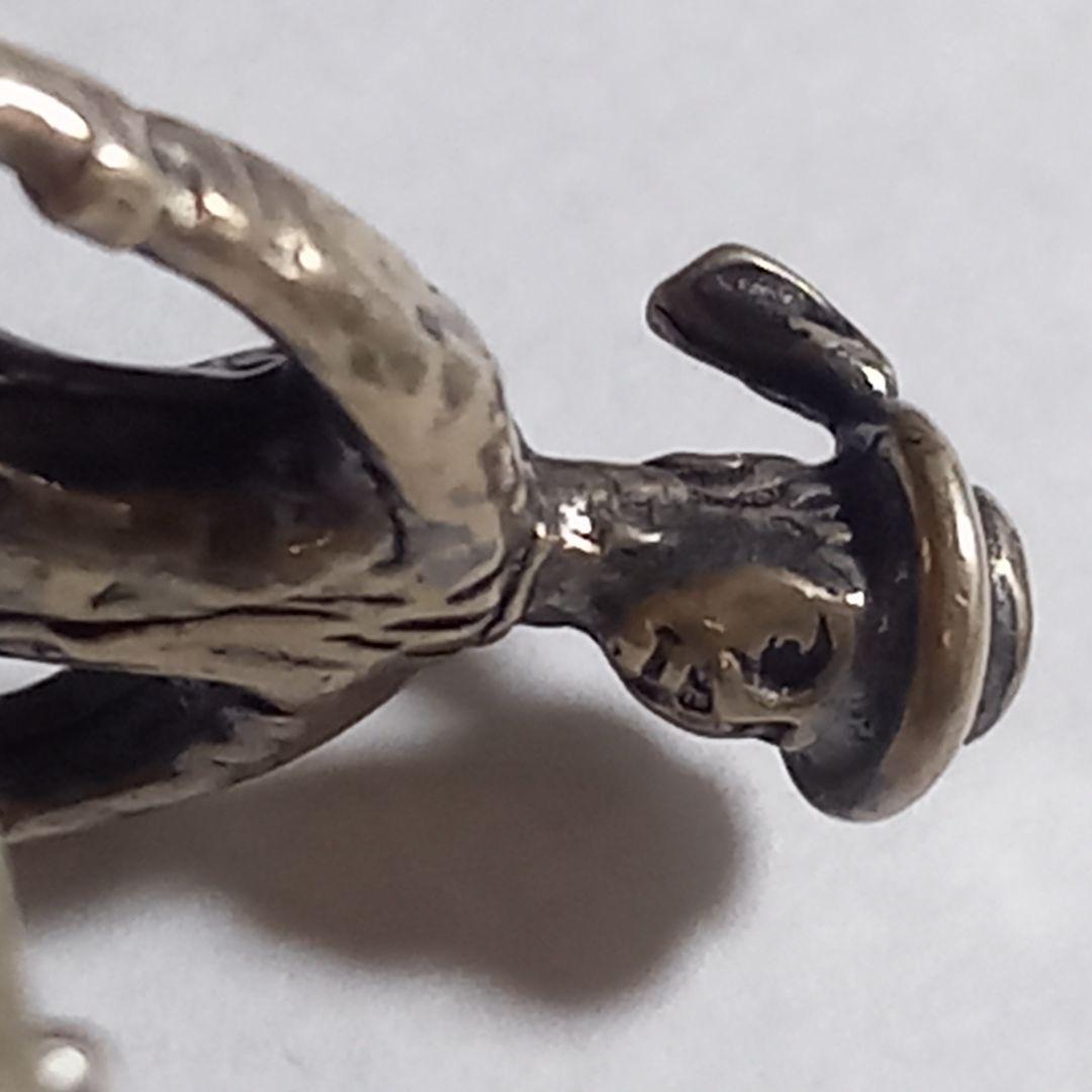 純銀 ライオンパサント 英国ホールマーク アンティーク雑貨 925