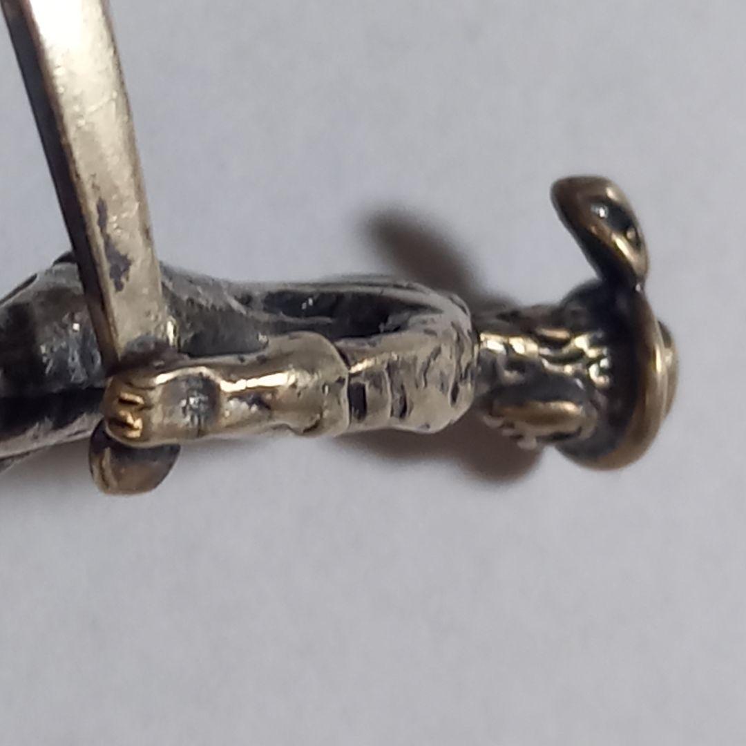 純銀 ライオンパサント 英国ホールマーク アンティーク雑貨 925