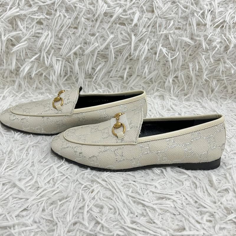 GUCCI ローファー 431467 ヨルダーン GG キャンバス