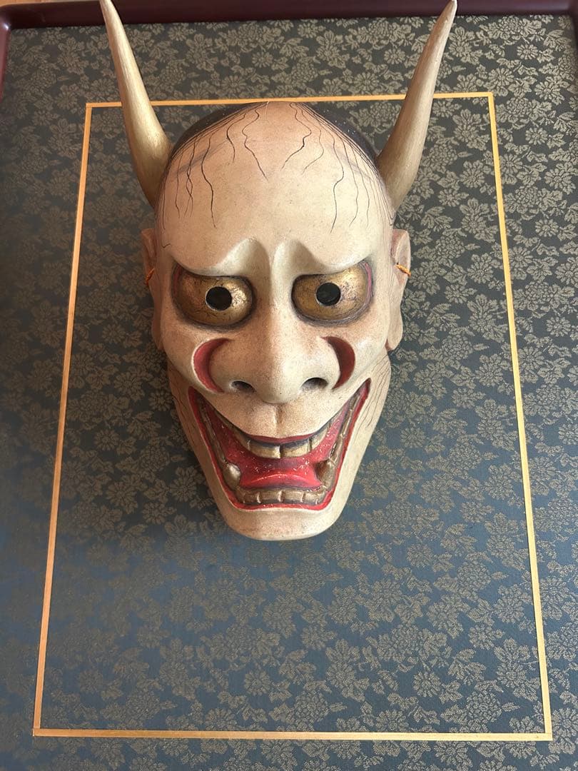 能面 般若(はんにゃ) 木彫り 手彫り