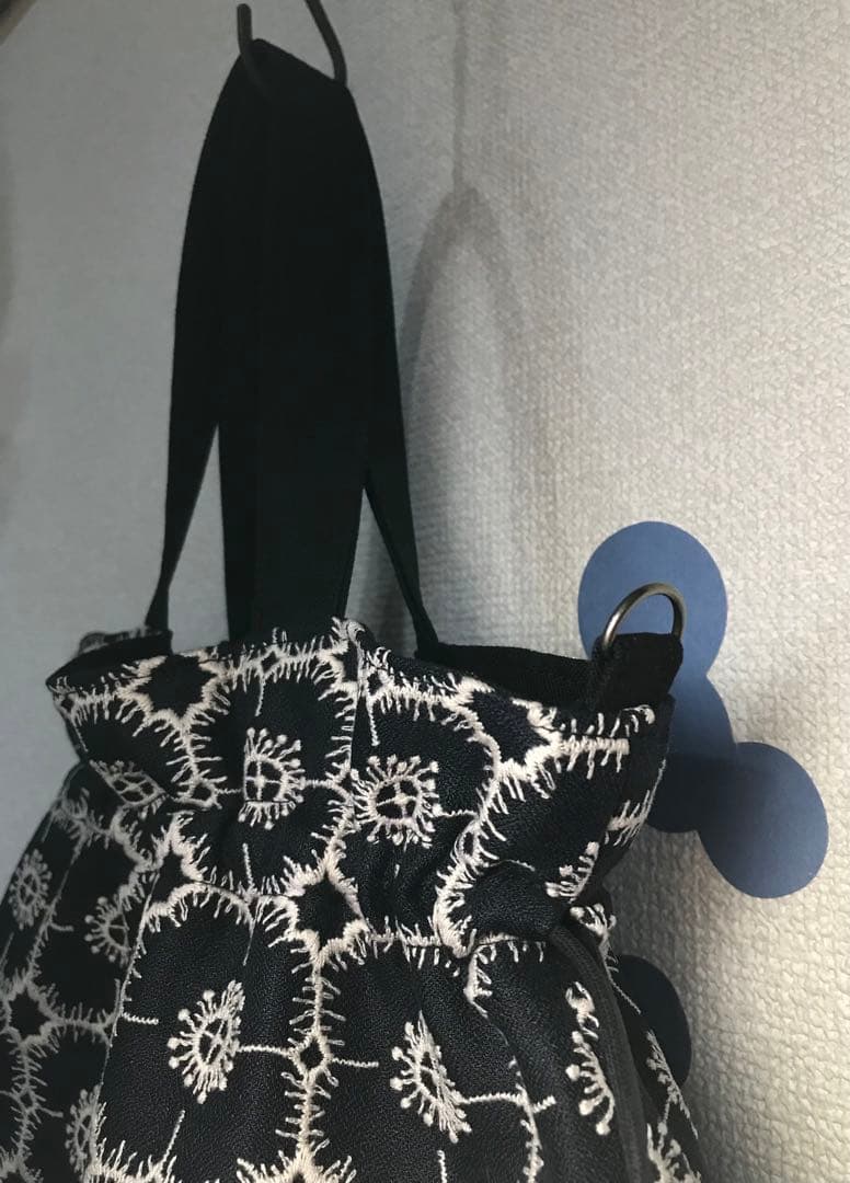 巾着バッグ×ミナペルホネン