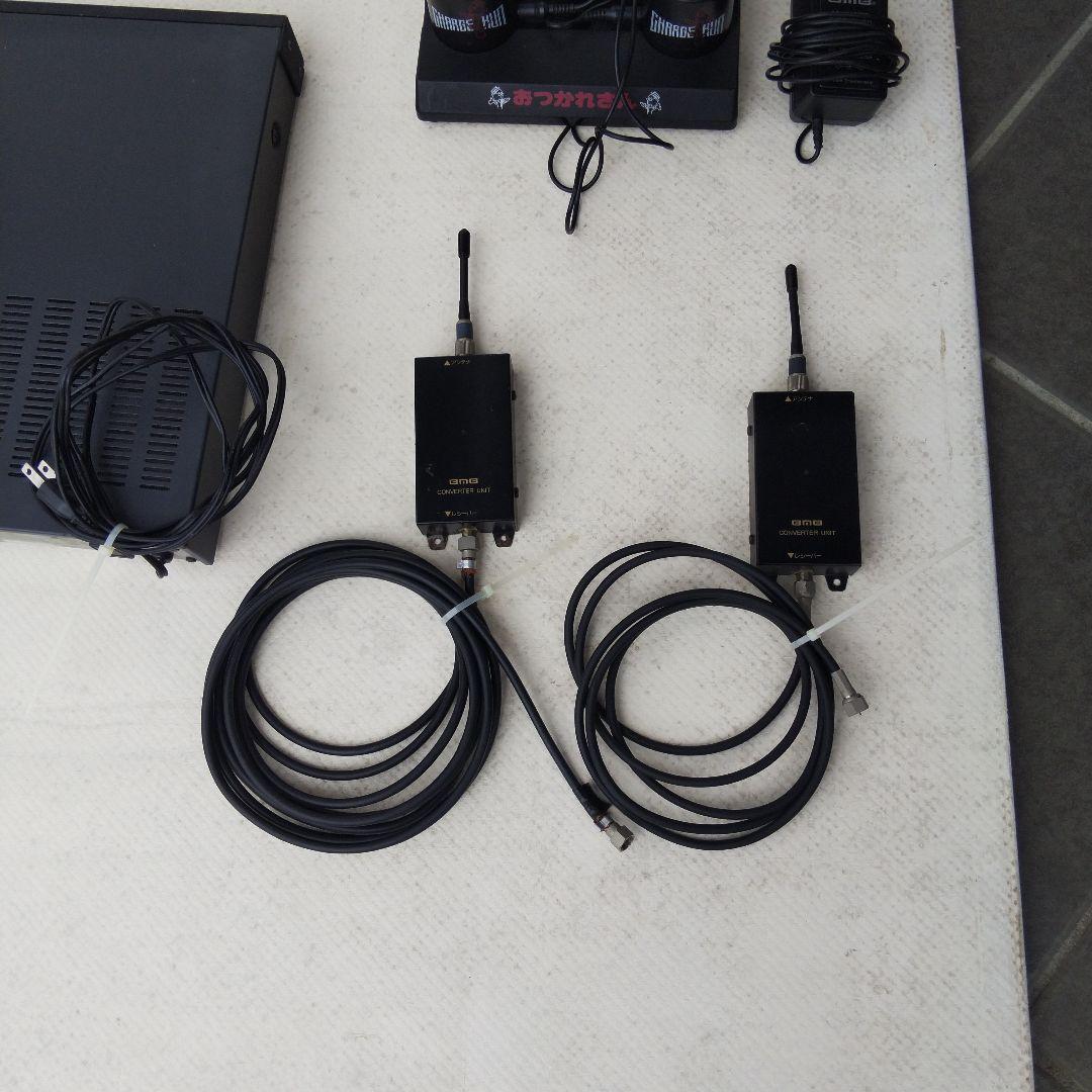 レシーバー　WT8000 　マイクBMBワイヤレスマイクWM-800　2本