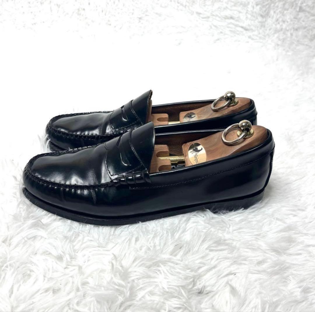 【美品】 G.H.BASS ローファー LARSON ラーソン 27cm
