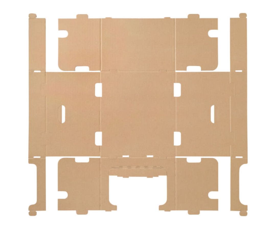 【20枚】ダンボールワン棚 収納ボックス ピッキングボックス スタッキング