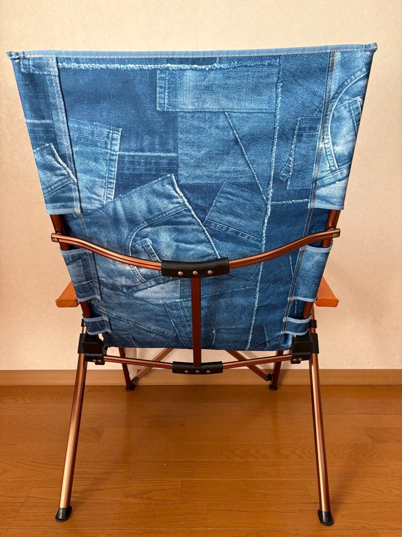 コールマン　モンロー　インディゴ　デニム調チェアー　希少！冬キャン！