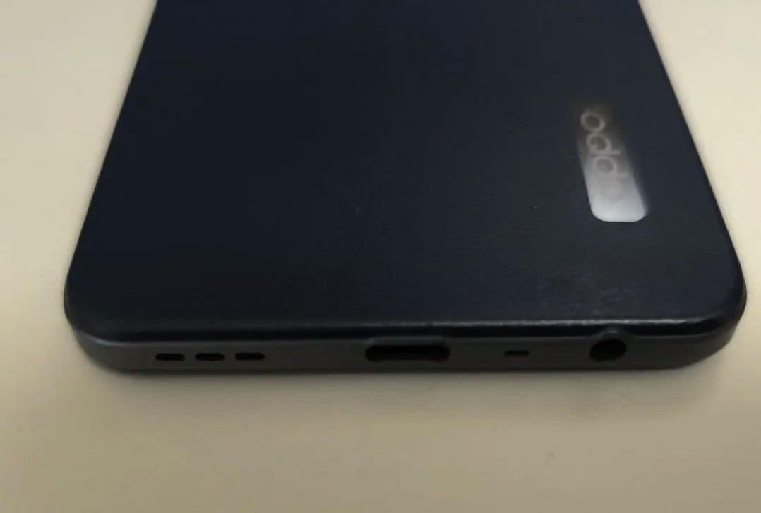 【中古】OPPO A73 ネイビーブルー