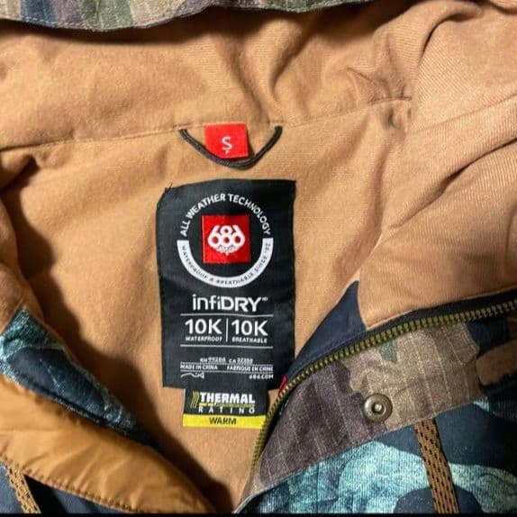 Sサイズ(women's)686sixeightsixスノーボード ジャケット