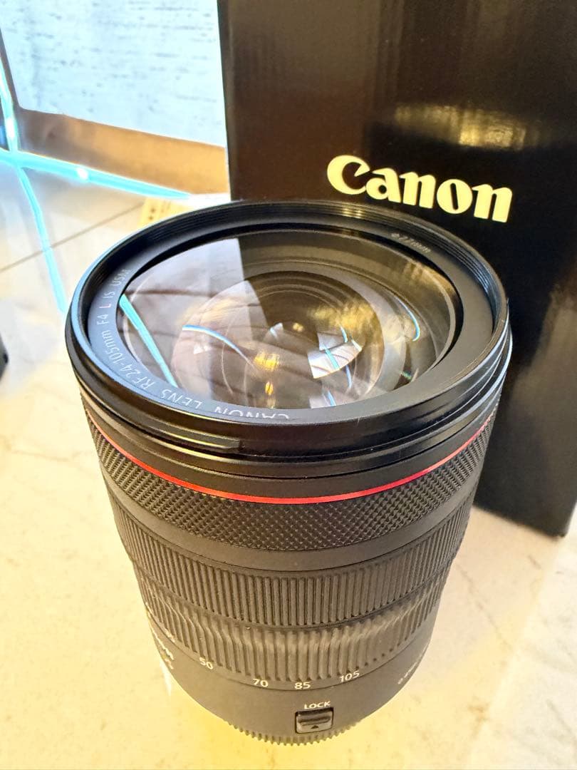 【ほぼ未使用】Canon RF24-105mm F4 L IS USM箱保証書付