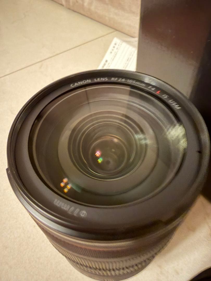 【ほぼ未使用】Canon RF24-105mm F4 L IS USM箱保証書付