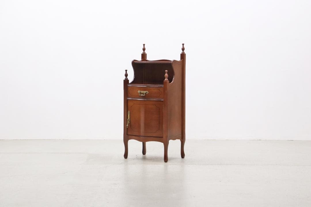 ヴィンテージ クラシカル キャビネット ベッドサイド ラック アンティーク