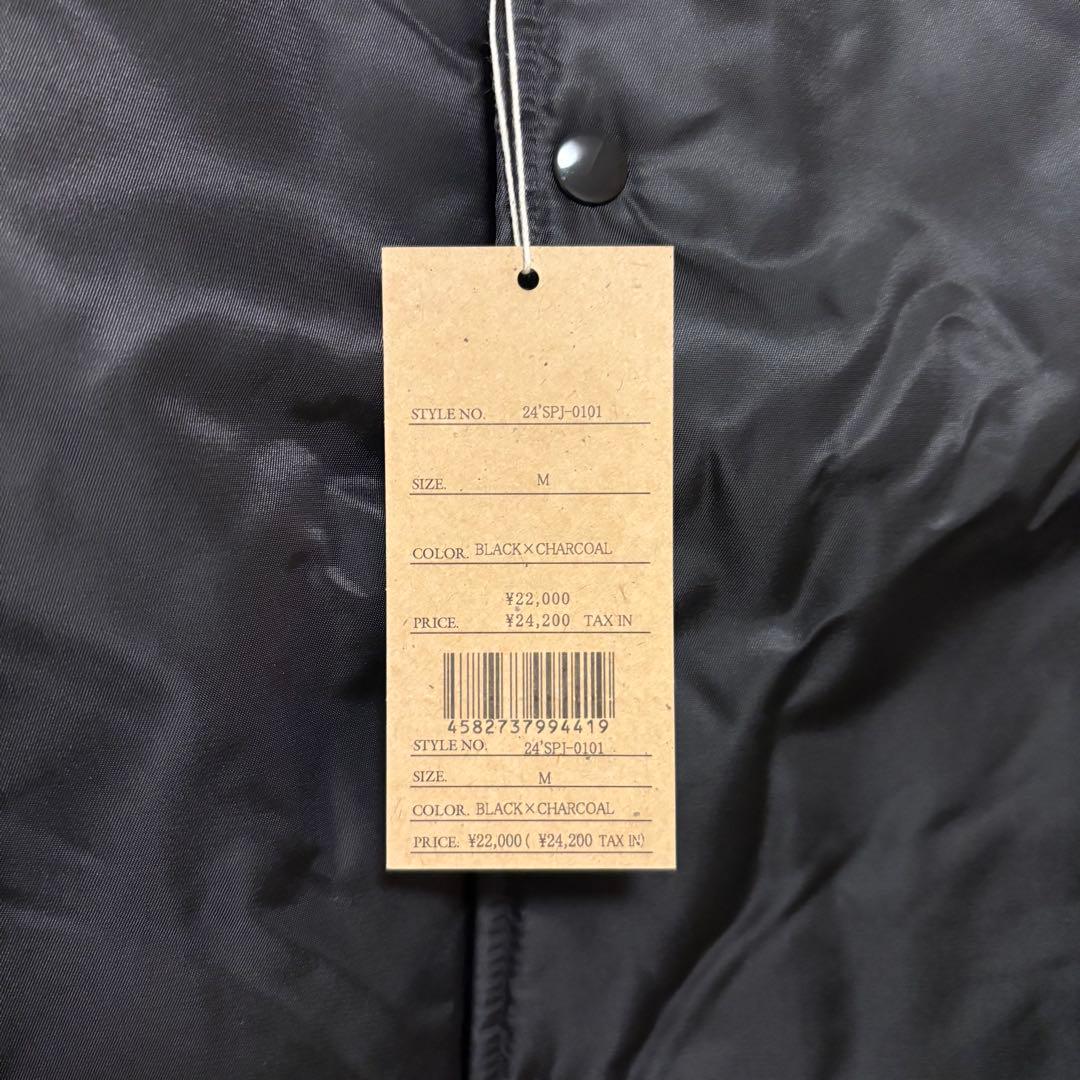 24初売 ラッツRATS ボアコーチジャケット チャコールM 新品 キムタク