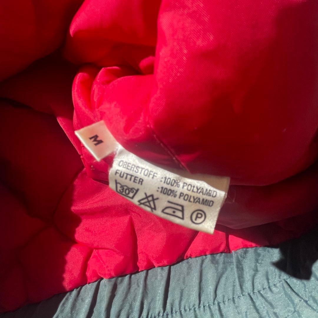 古着 スキーナイロンジャケット 中綿ブルゾン マルチカラー