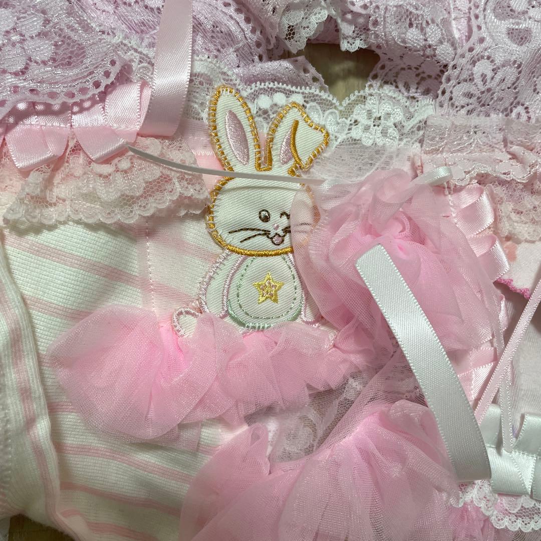 グニフニ♡Babyモチーフうさぎさんの着るアクセサリー(キャミソール)