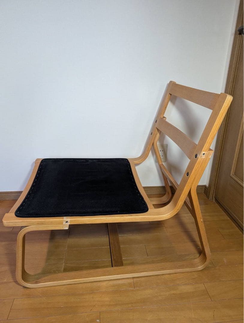 ■5669様■無印 MUJI リビングでもダイニングでもつかえるソファチェア木製