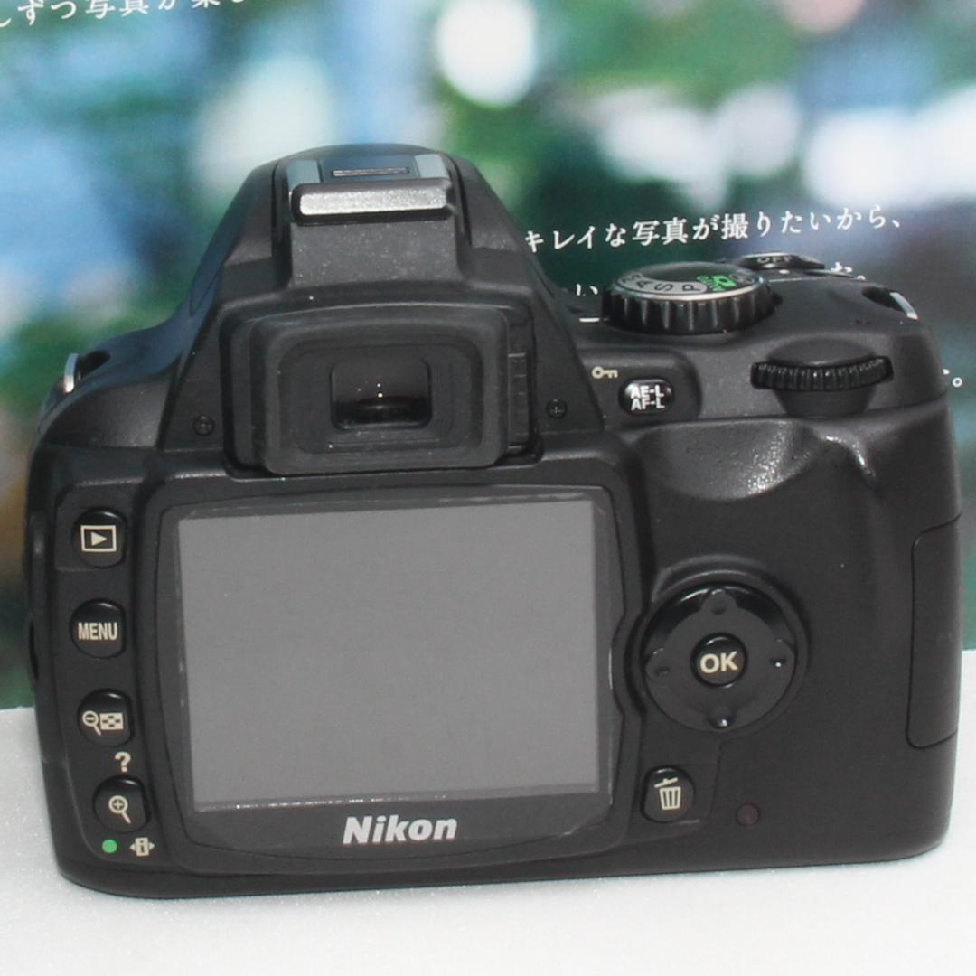 ❤️新品バッグ付き❤️軽くて簡単操作❤️Nikon D40 望遠レンズセット❤️