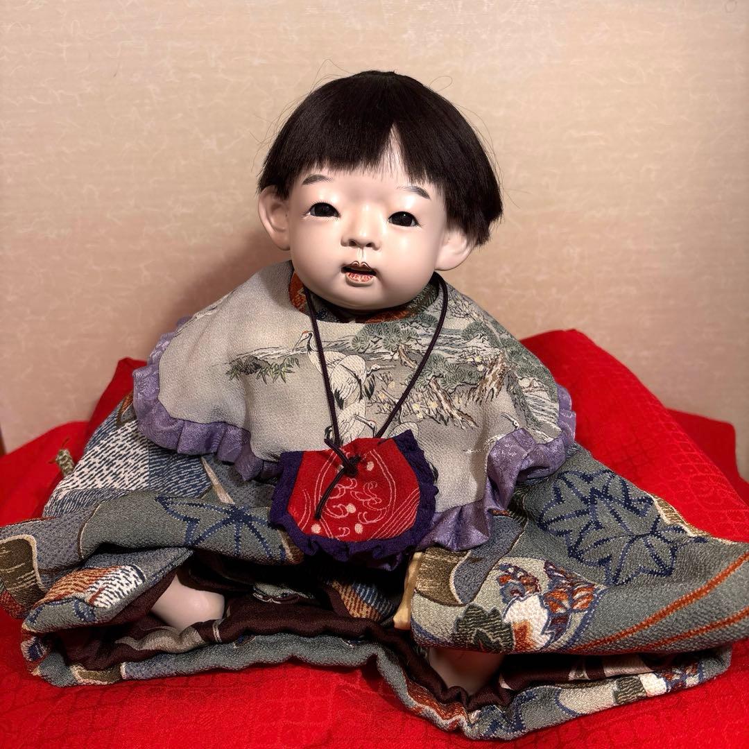 市松人形　「藤村明光」作　新品