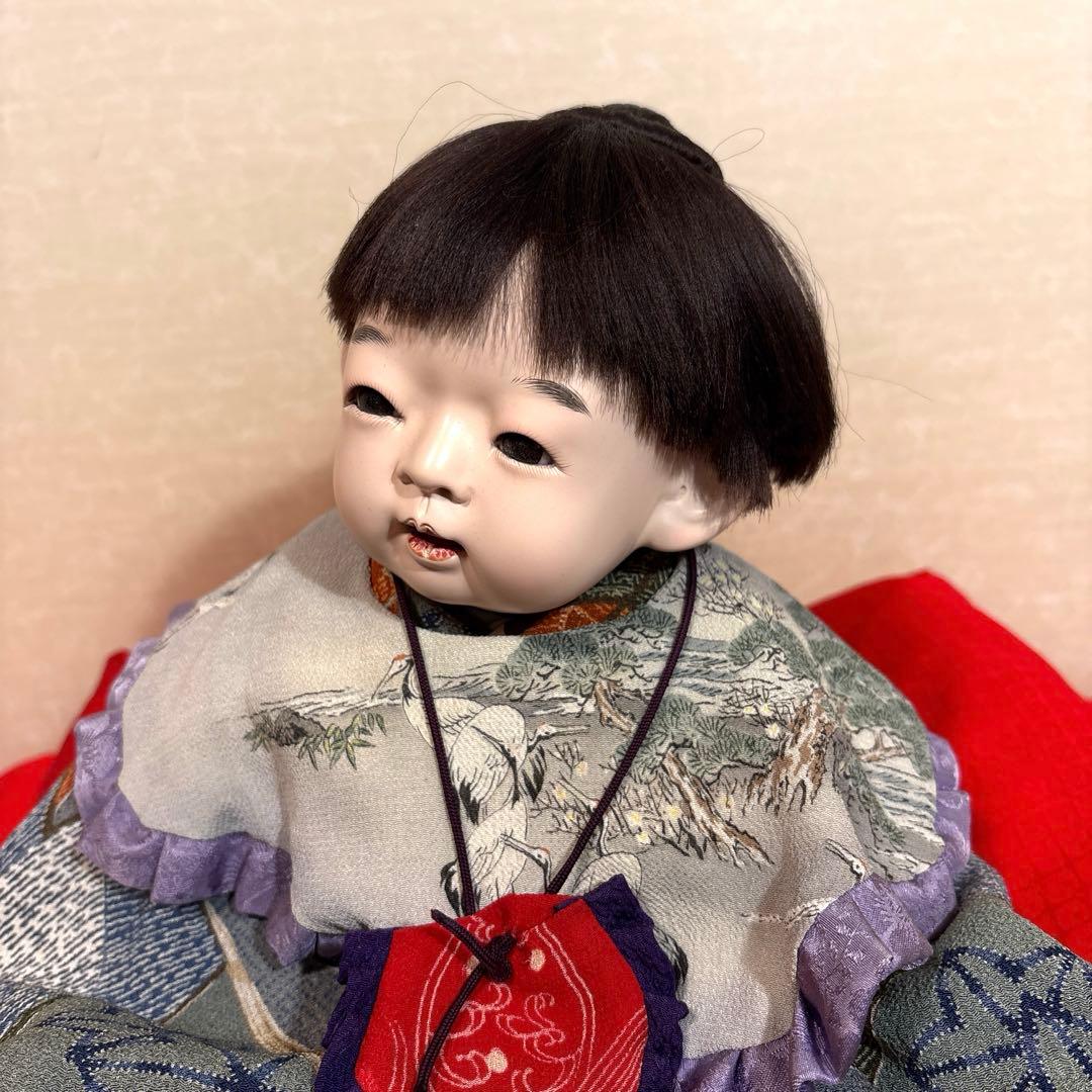 市松人形　「藤村明光」作　新品