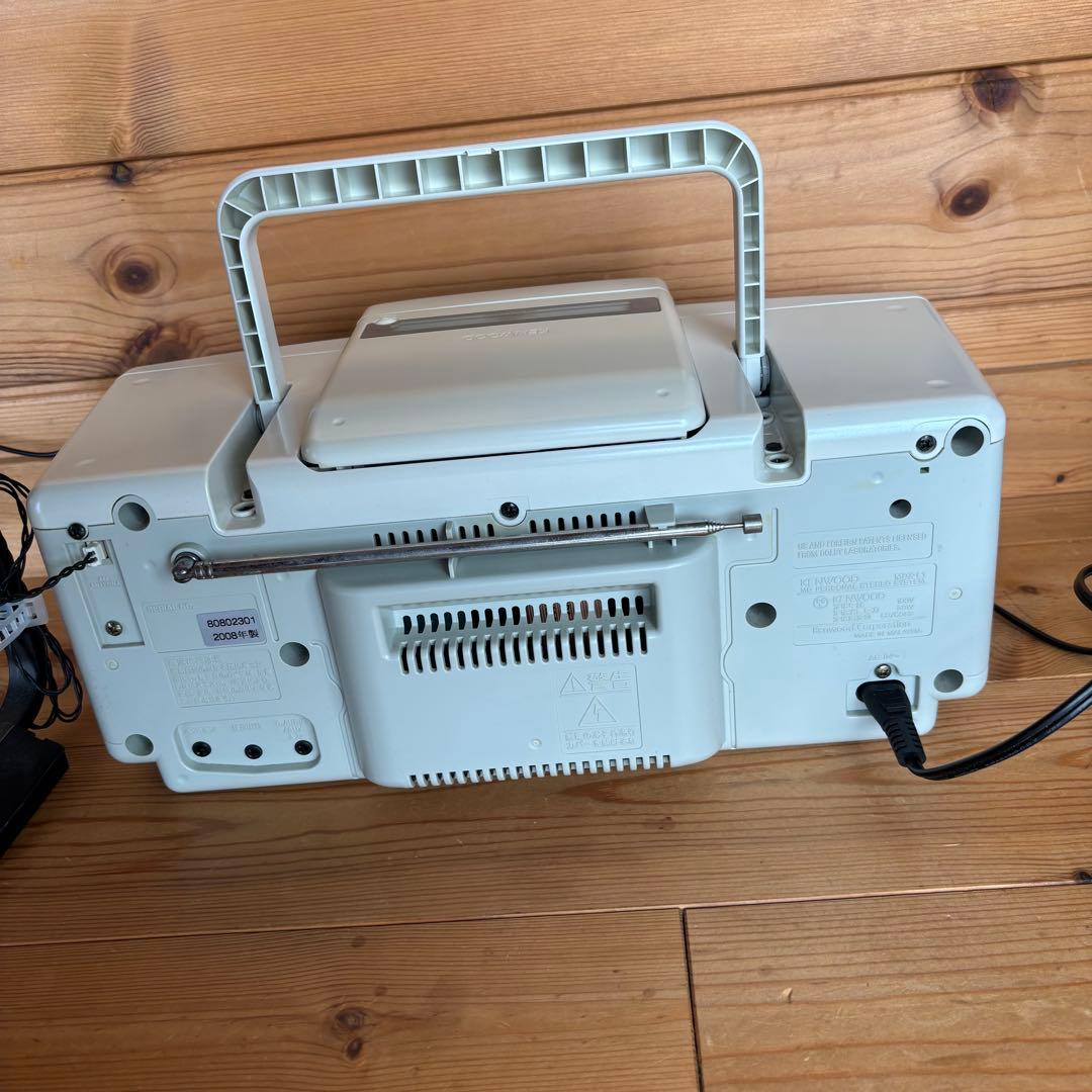 ケンウッド MD/CDラジオ MDX-L1 ミニコンポ リモコン付き★