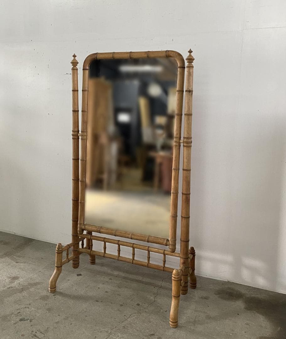 フランス アンティーク French Mirror ミラー 鏡 テーブル チェア