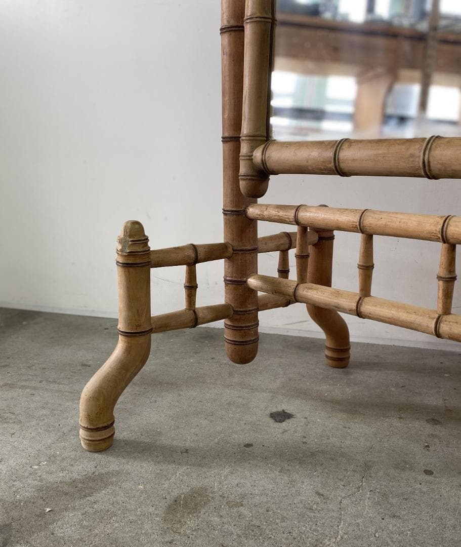 フランス アンティーク French Mirror ミラー 鏡 テーブル チェア