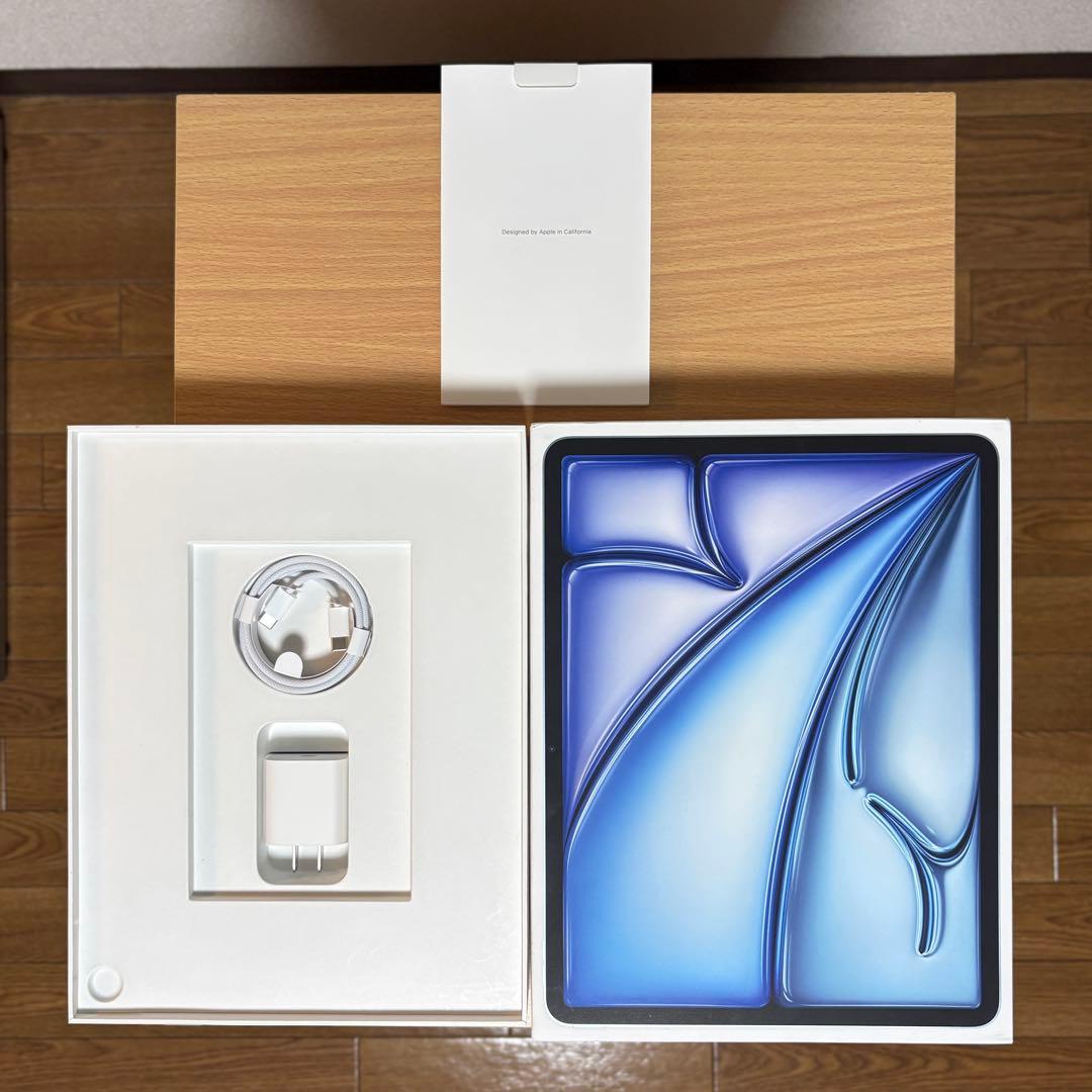 iPad Air M2 13インチ ブルー 256GB Wi-Fiモデル