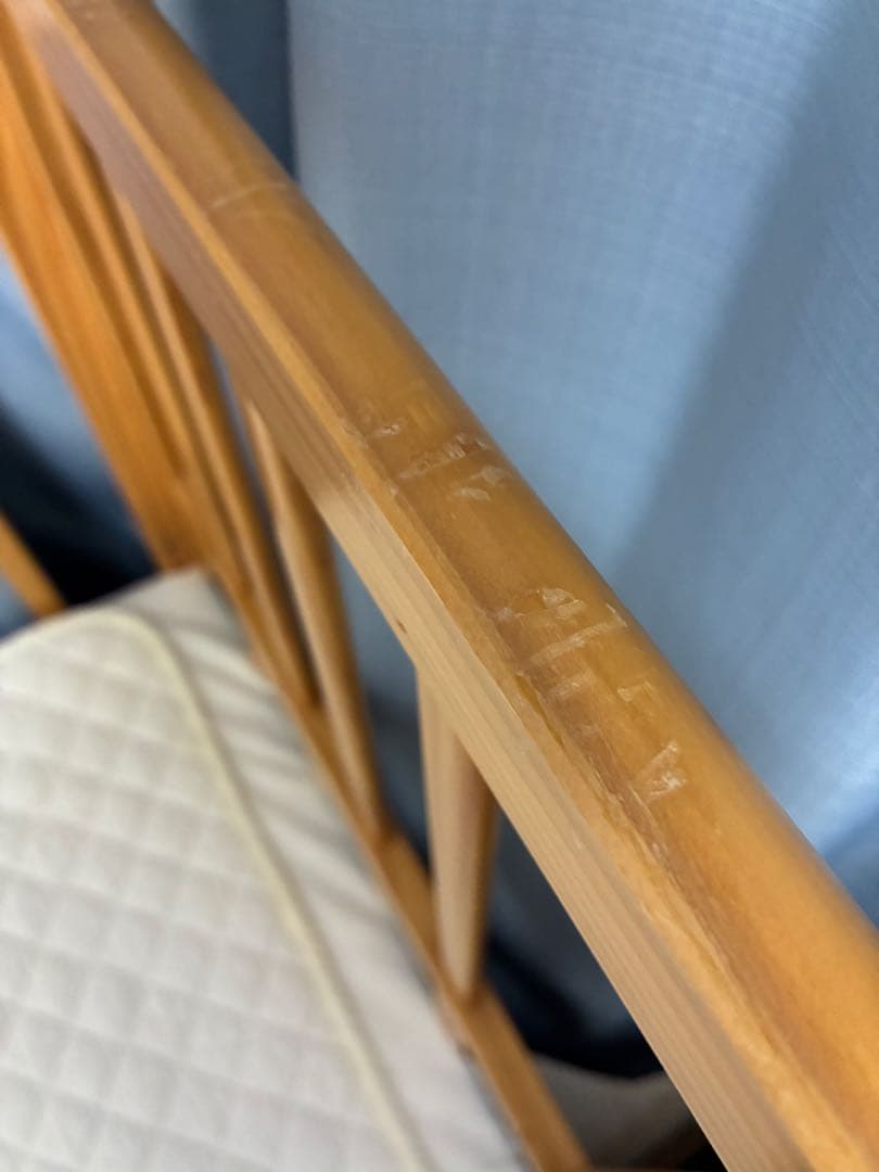 そいねーる + ロング (マットレス付)ナチュラル ベビーベッド　大和屋