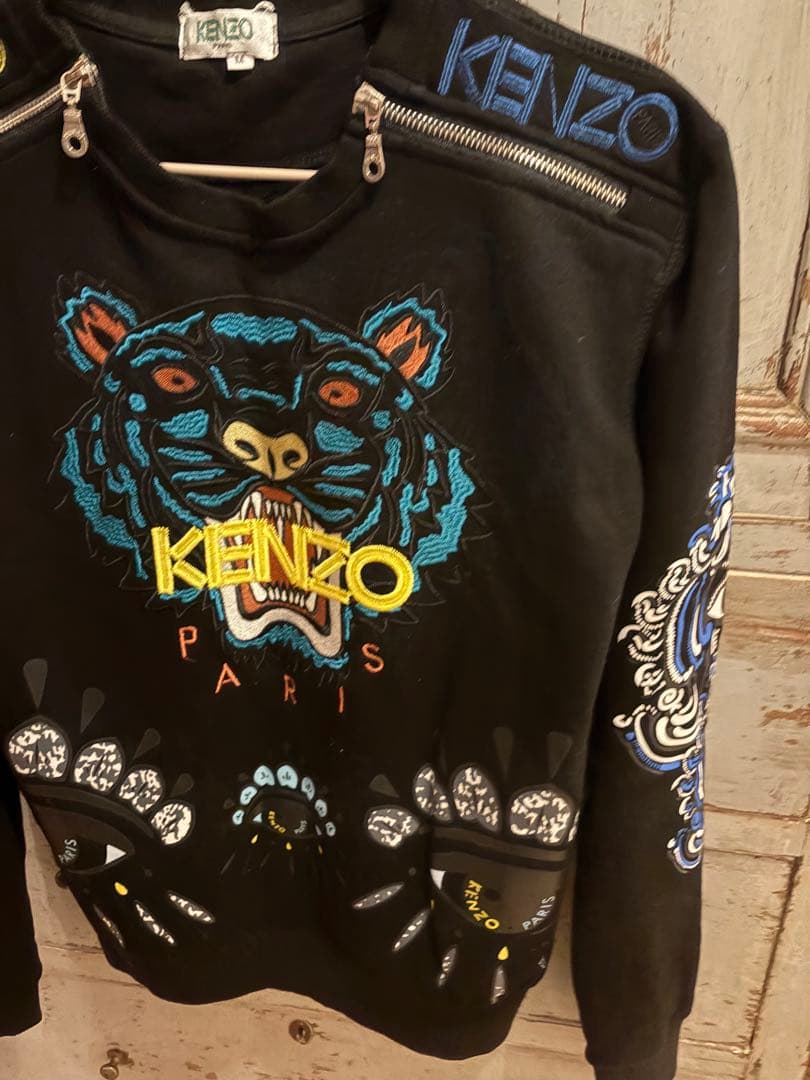 KENZO トラ刺繍 スウェット