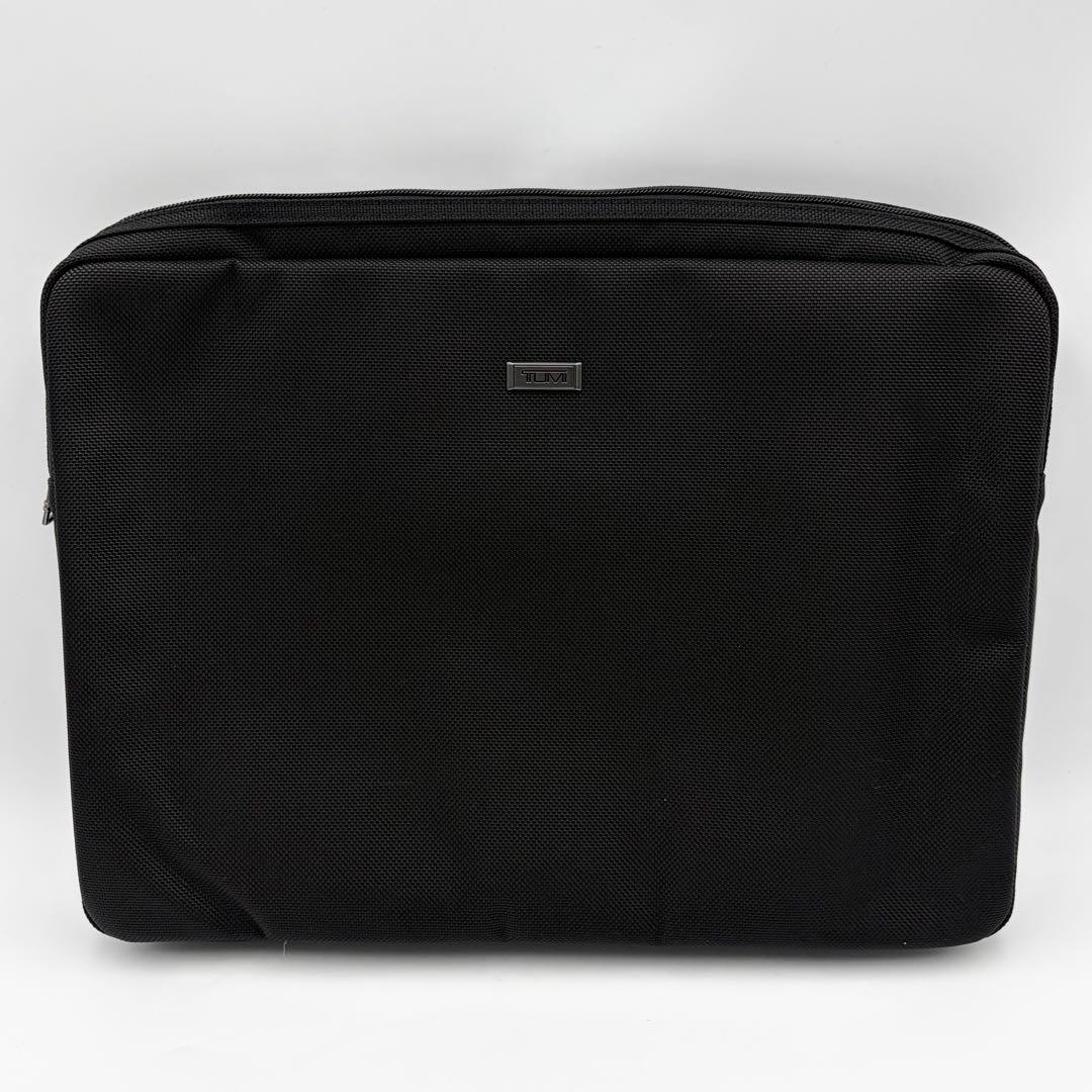 TUMI アルファ 2way ブリーフケース 黒 オールレザー メンズ 多機能