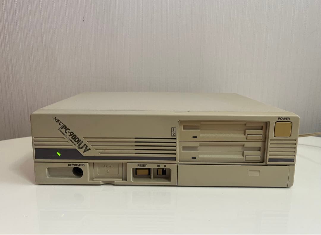 PC-9801UV11 通電確認