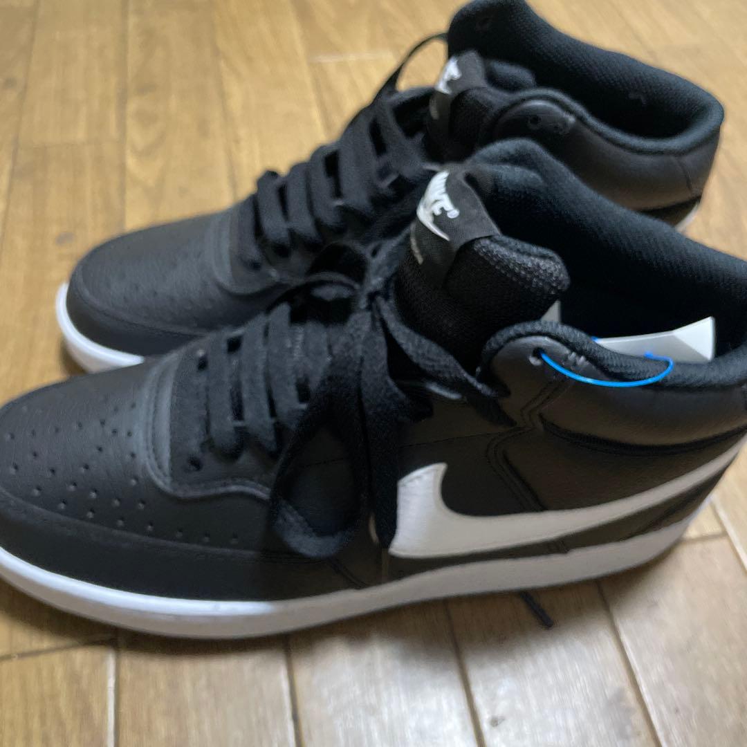 Nike ブラック ハイカットシューズ 26.5