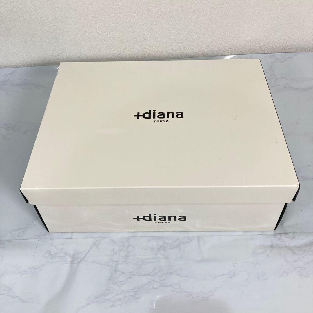 プラスダイアナ　ビジュー付きスニーカーローファー　厚底　箱付き