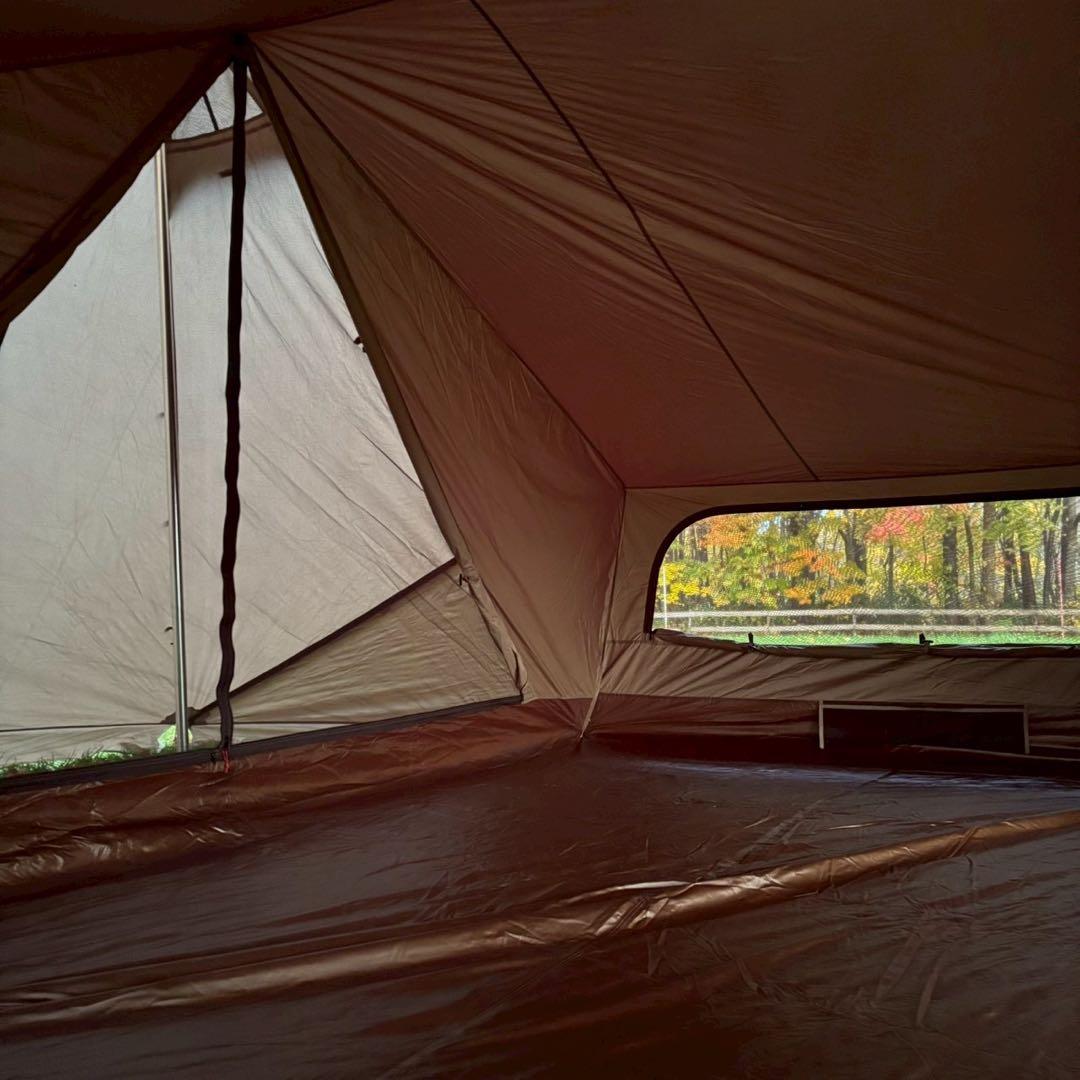 美品 レア 希少 スノーピンク グランベルクL 付属品は新品 大型幕 シェルター