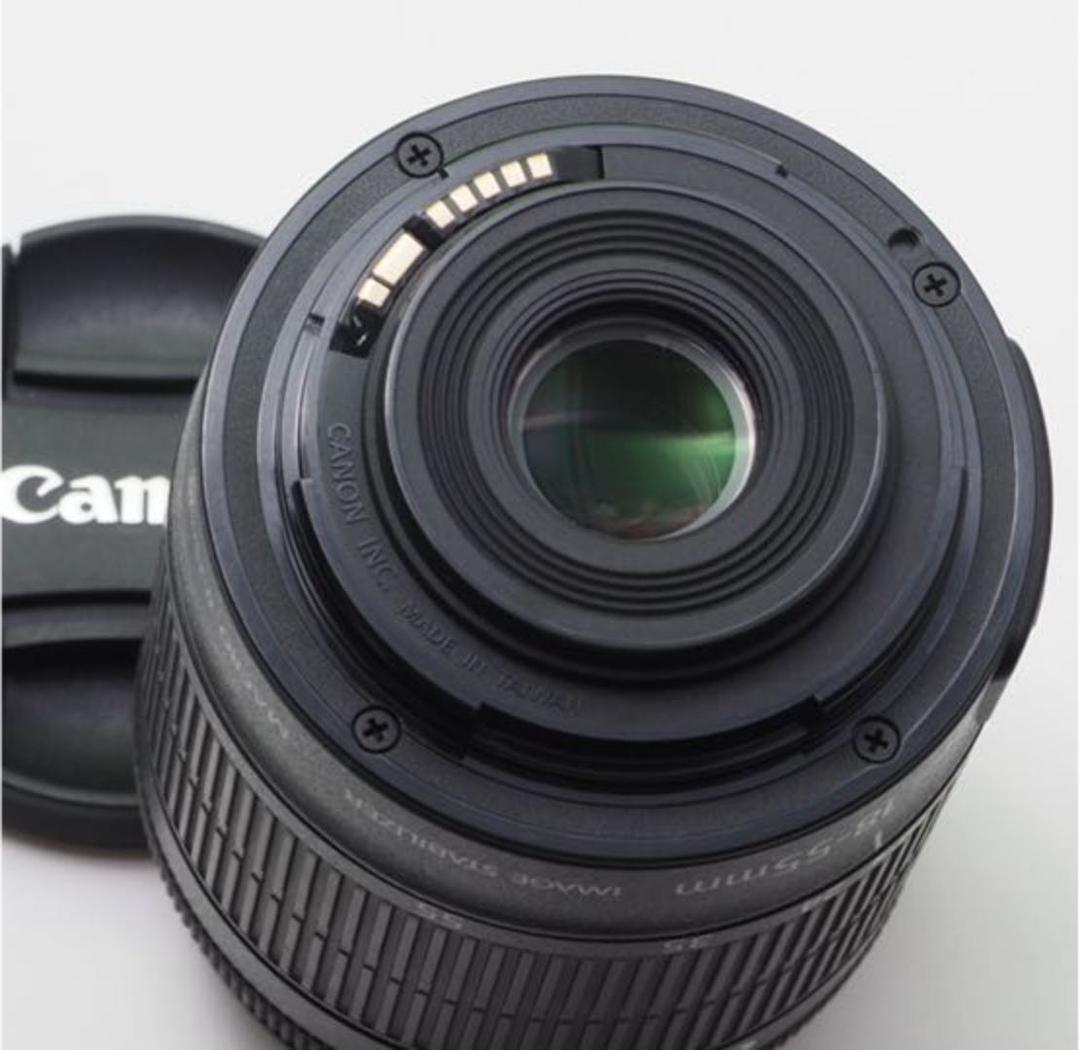 【美品】キヤノンEF-S18-55mm STM標準ズーム⭐️音が静かで動画で活躍
