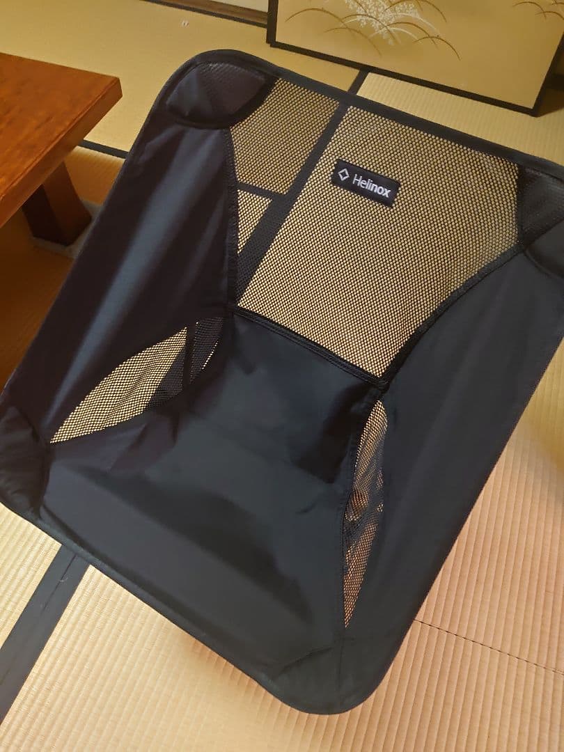 Helinox チェアワン　ALLブラック