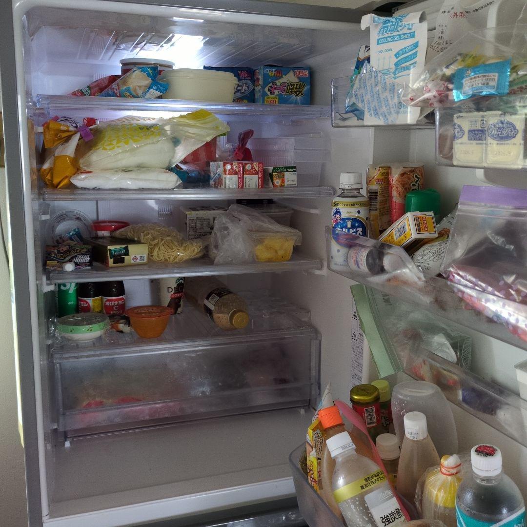 AQUA ノンフロン冷蔵庫 AQR-361E(S) 355L