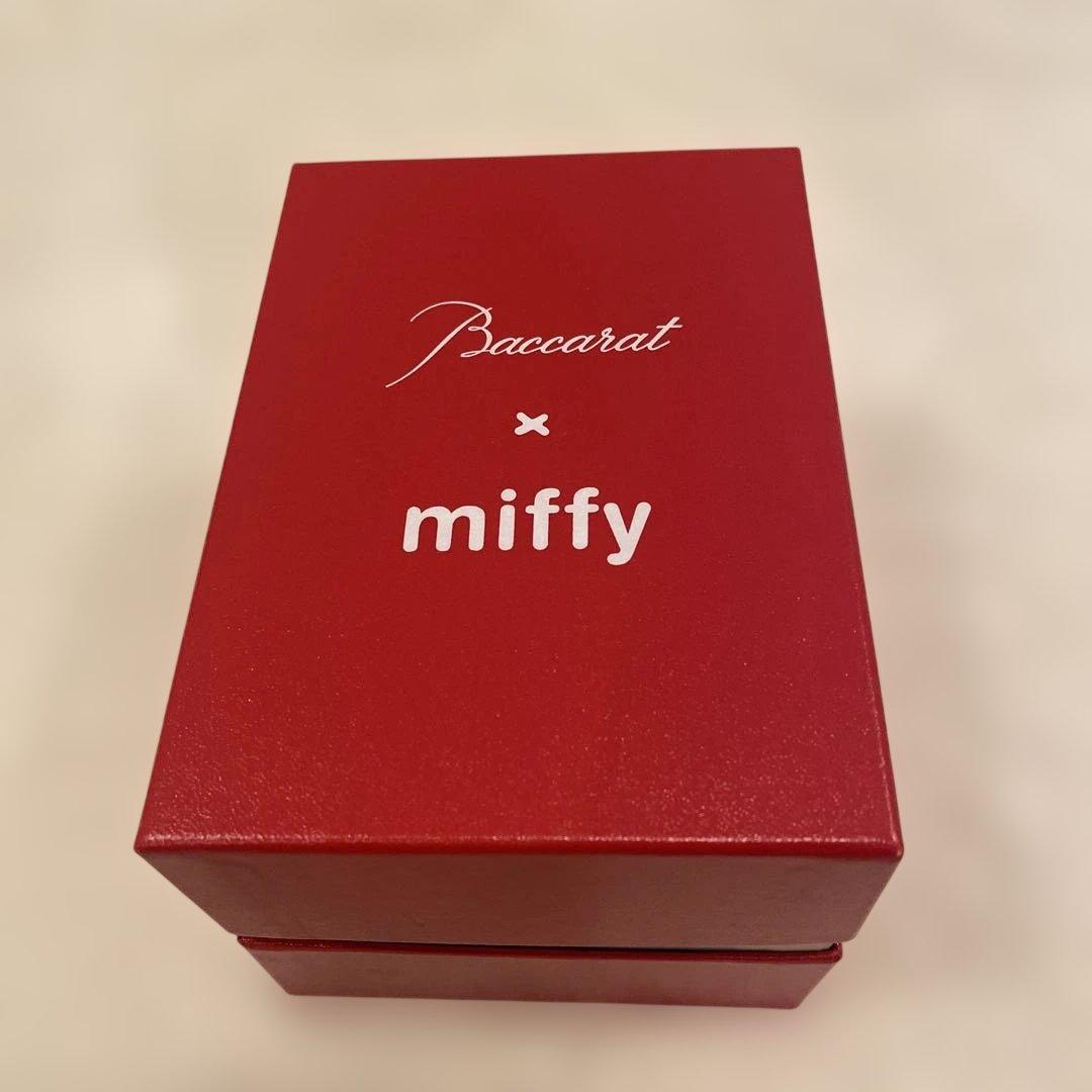 ミッフィー　バカラ　Baccarat クリスタルフィギュア