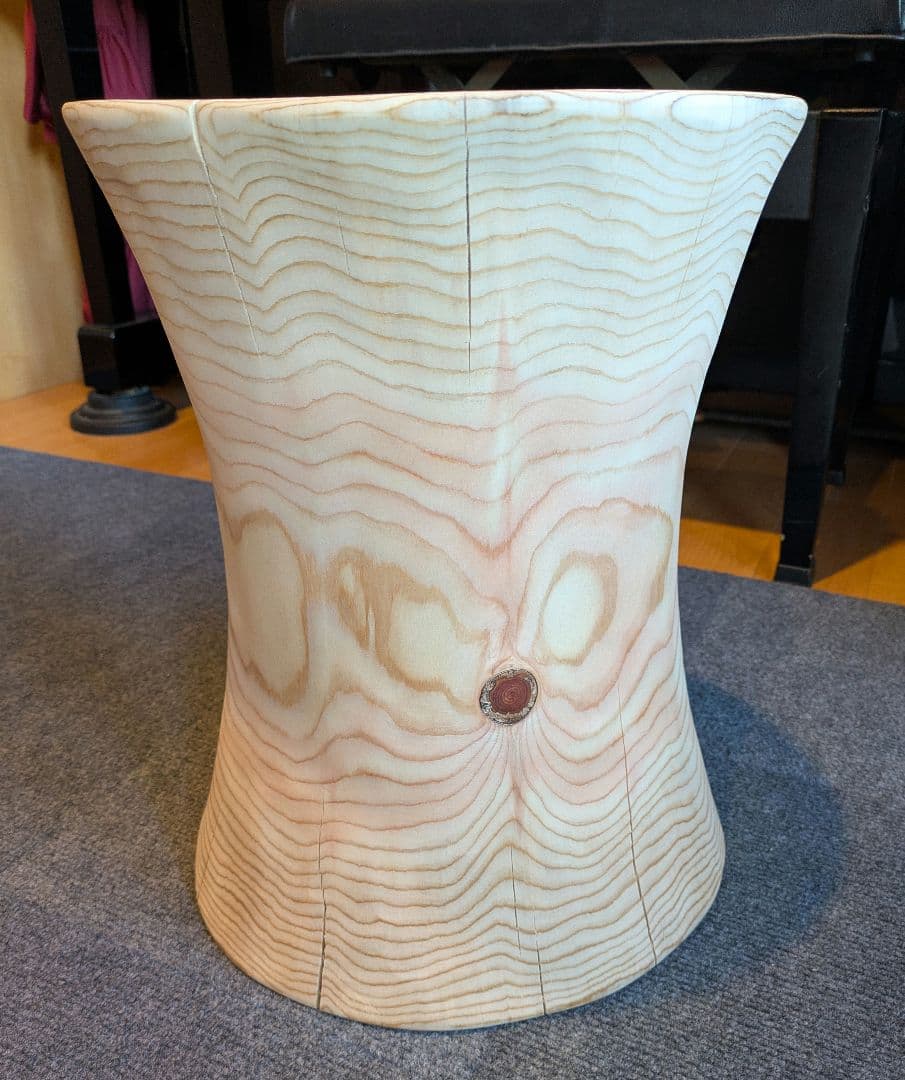 outdoorman　檜④　丸太　椅子　スツール　テーブル　高さ約40㎝