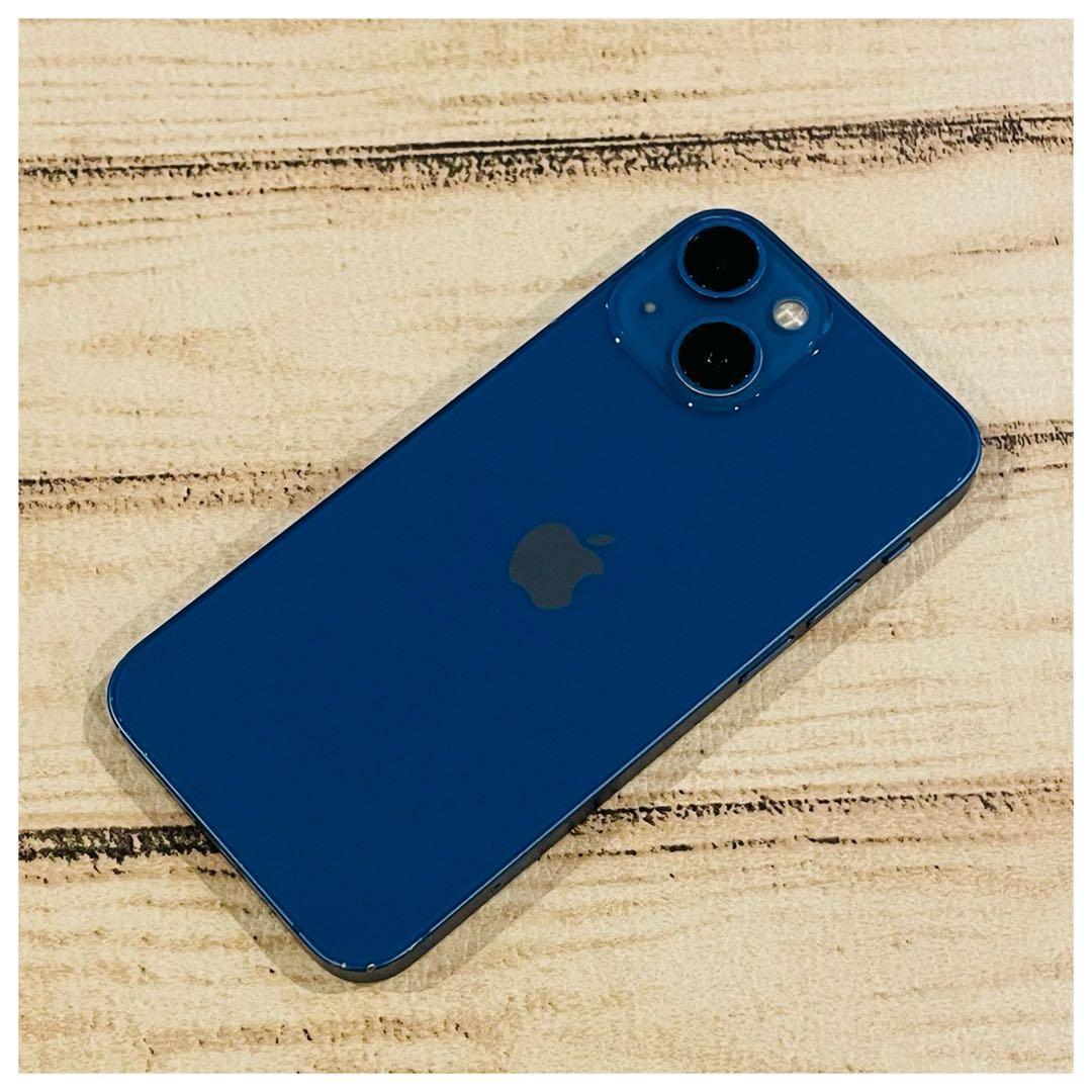 【高品質】iPhone13mini ブルー 128GB SIMフリー 100%
